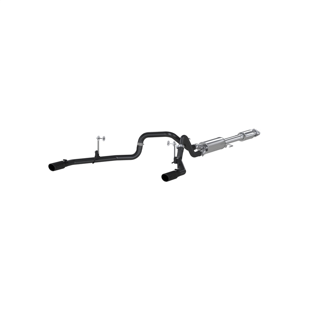 MBRP Exhaust S5258BLK Armor BLK Cat Back Exhaust System for Select Ford F-150