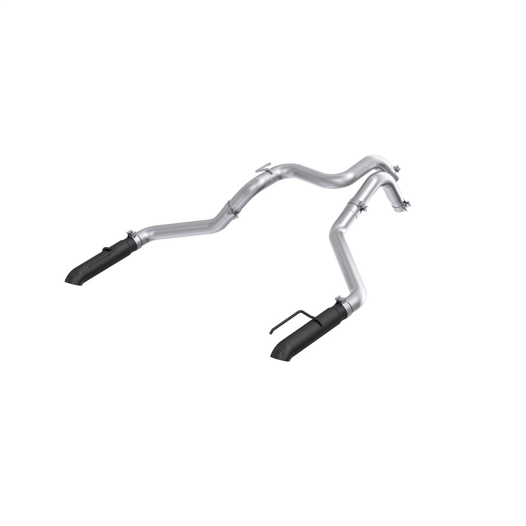 MBRP Exhaust S5270BLK Armor BLK Axle Back Exhaust System for Select Ford Ranger