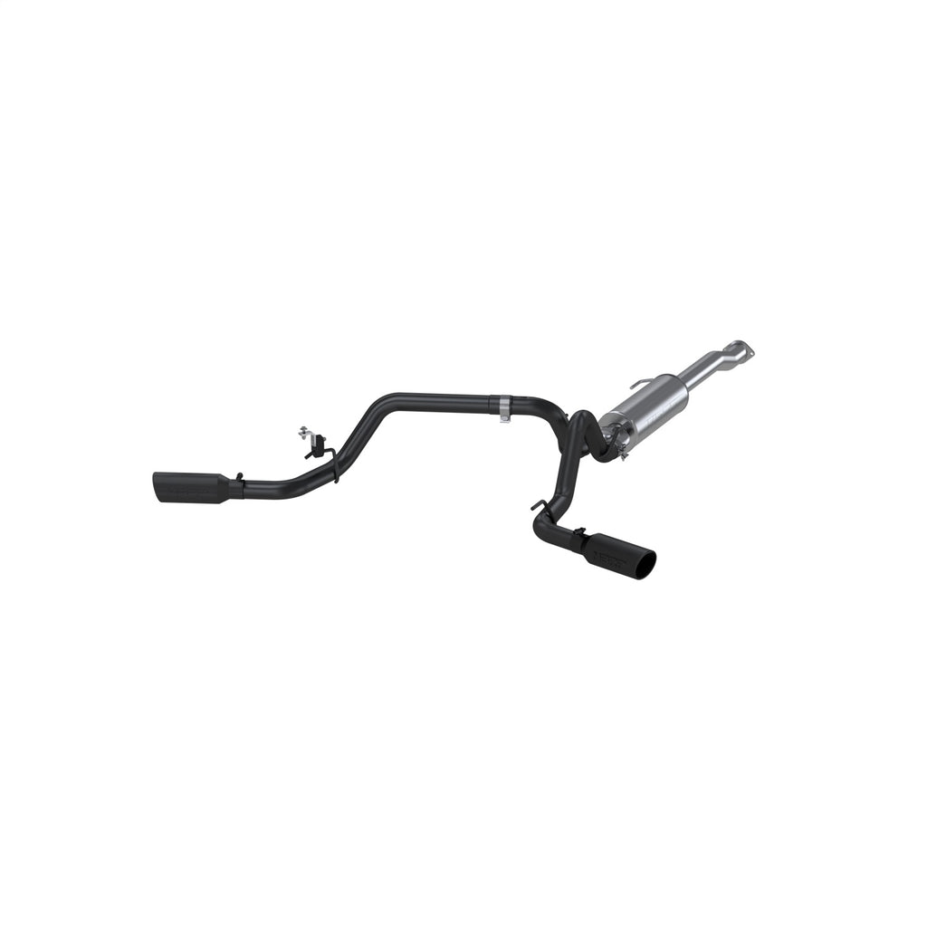 MBRP Exhaust S5340BLK Armor BLK Cat Back Exhaust System for Select Toyota Tacoma