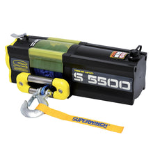 Load image into Gallery viewer, S5500-Winch-Synthetic-5500-Lbs-12-Vdc-14-In-X-60-Ft-Synthetic-Rope