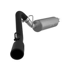 Load image into Gallery viewer, MBRP Exhaust S5512BLK Armor BLK Cat Back Exhaust System for Select Jeep TJ, Jeep Wrangler