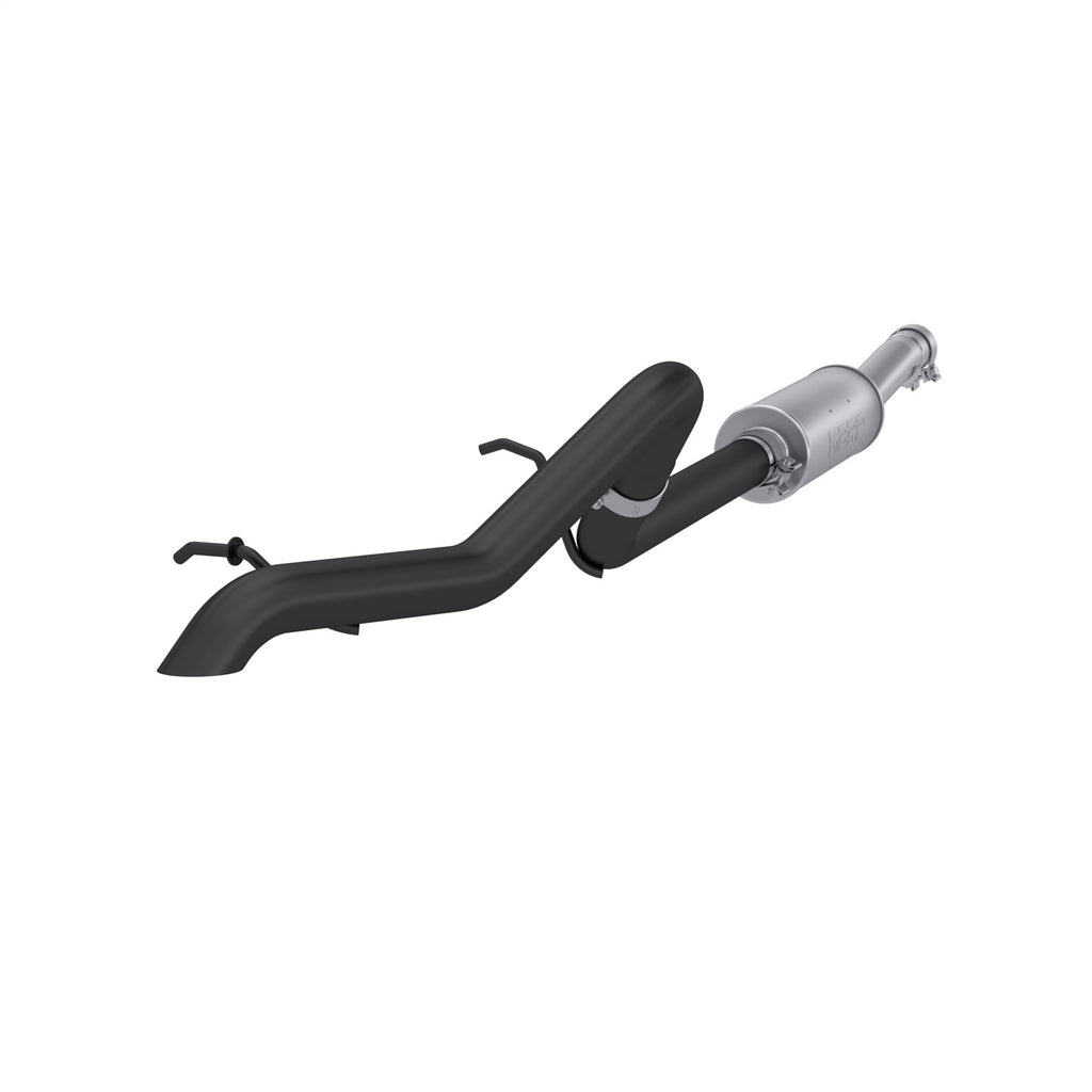 MBRP Exhaust S5514BLK Armor BLK Cat Back Exhaust System for Select Jeep Wrangler