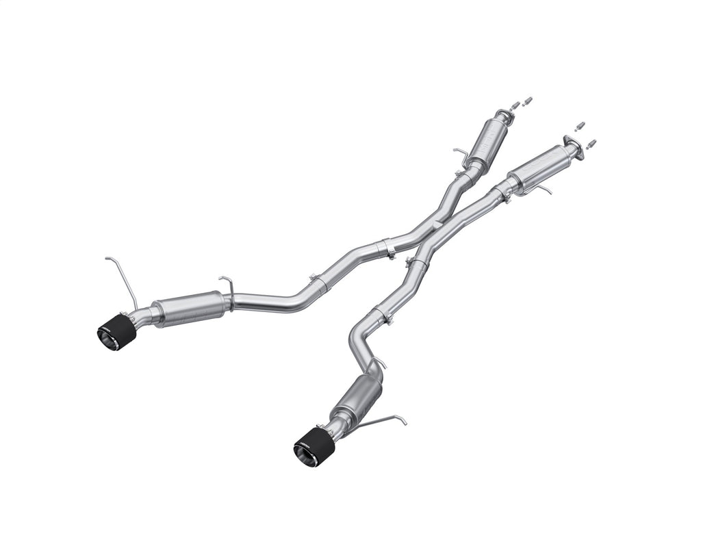 MBRP Exhaust S55253CF Armor Pro Cat Back Exhaust System for Select Jeep Grand Cherokee