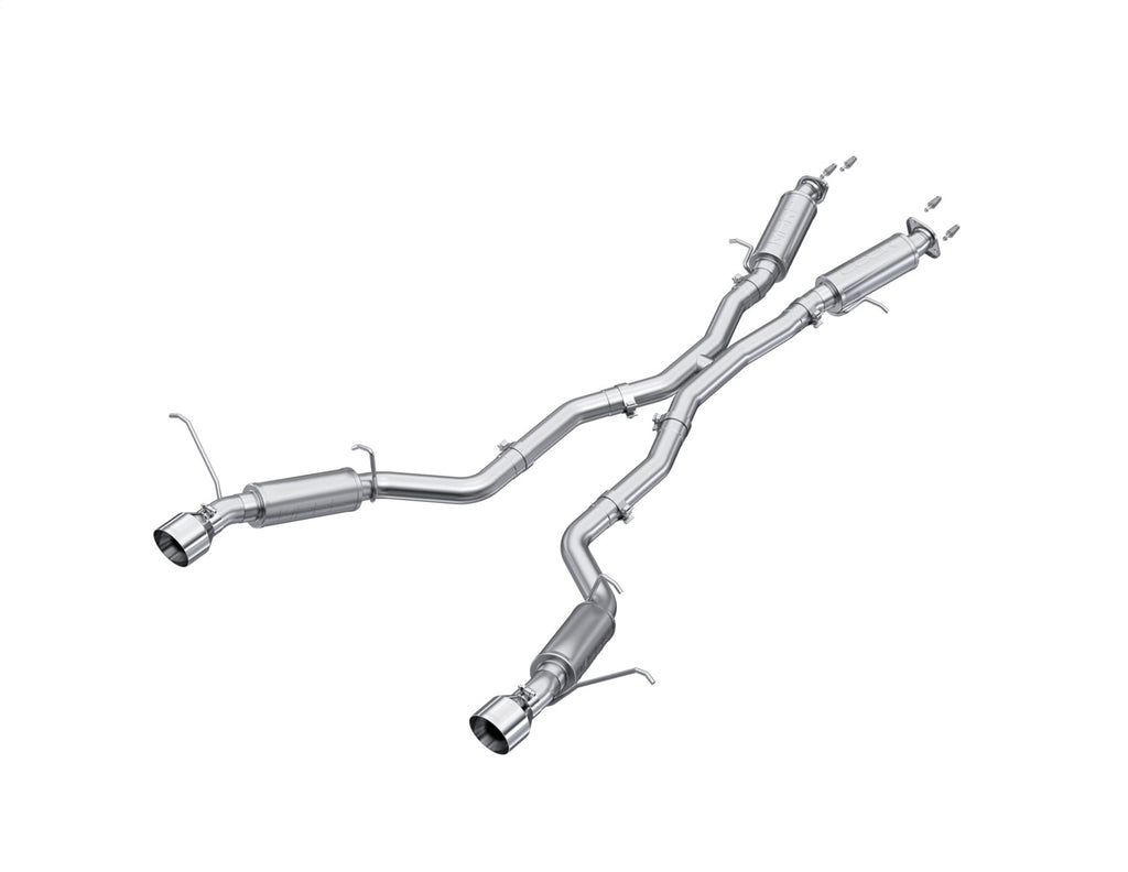 MBRP Exhaust S5525AL Armor Lite Cat Back Performance Exhaust System for Select Jeep Grand Cherokee