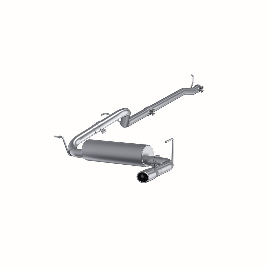 MBRP Exhaust S5526AL Armor Lite Cat Back Exhaust System for Select Jeep Wrangler, Jeep Wrangler JK