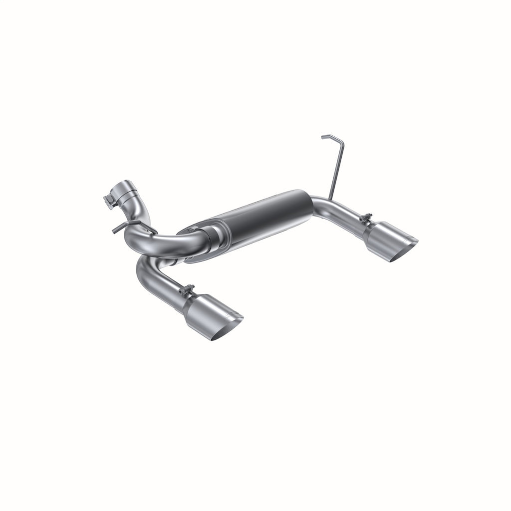 MBRP Exhaust S5528AL Armor Lite Axle Back Exhaust System for Select Jeep Wrangler, Jeep Wrangler JK