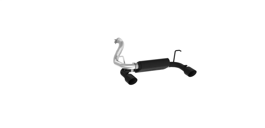 MBRP Exhaust S5529BLK Armor BLK Axle Back Exhaust System for Select Jeep Wrangler