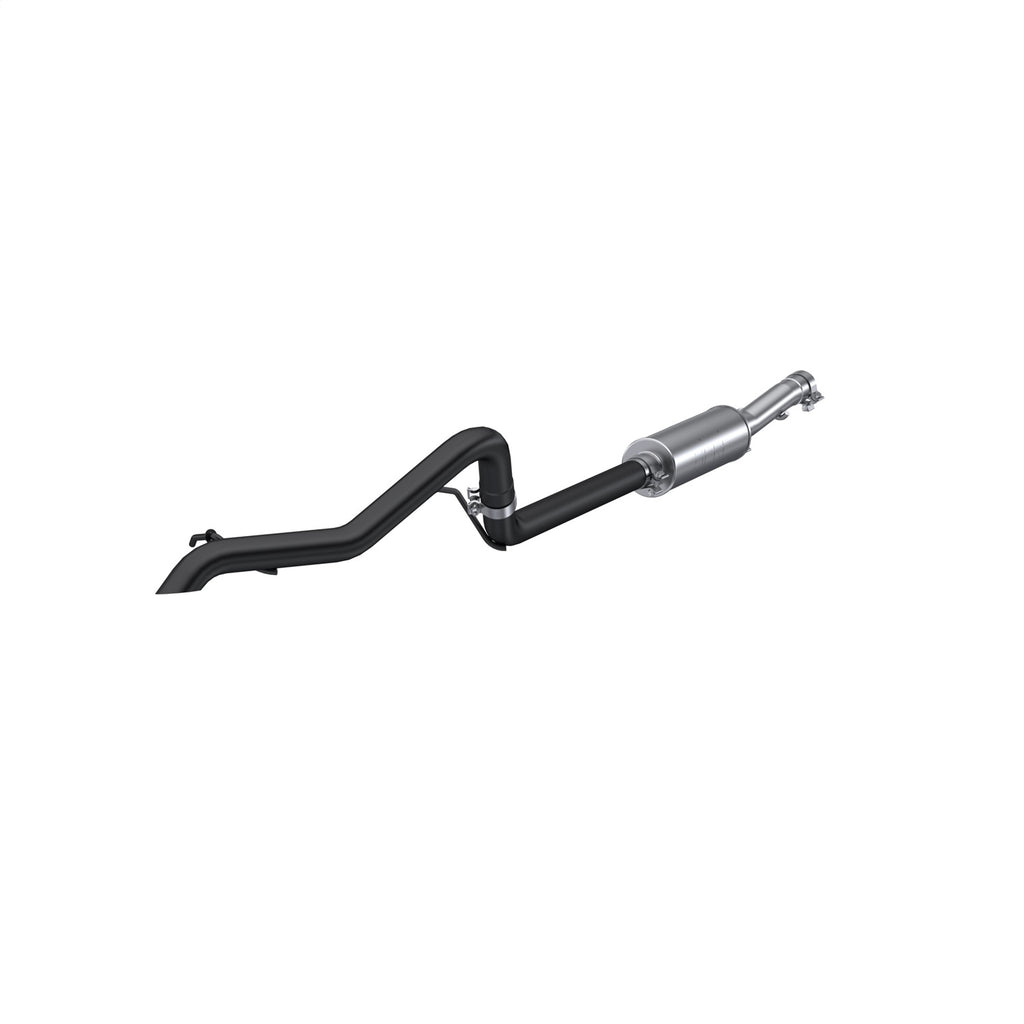 MBRP Exhaust S5530BLK Armor BLK Cat Back Exhaust System for Select Jeep Wrangler, Jeep Wrangler JK