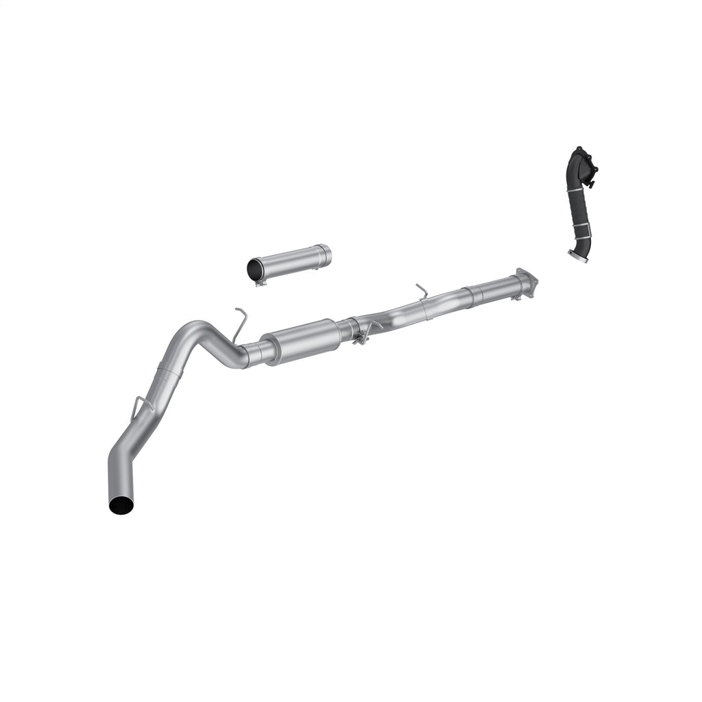 MBRP Exhaust S6001P Armor Lite Cat Back Exhaust System for Select Chevrolet Silverado HD, Chevrolet Silverado 3500, GMC Sierra HD, GMC Sierra