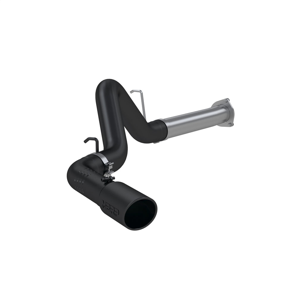 MBRP Exhaust S6026BLK Armor BLK Filter Back Exhaust System for Select Chevrolet Silverado HD, Chevrolet Silverado HD, GMC Sierra HD, GMC Sierra HD