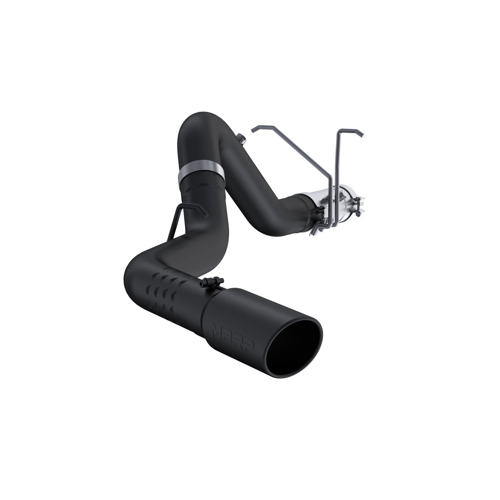 MBRP Exhaust S6032BLK Armor BLK Filter Back Exhaust System for Select Chevrolet Silverado HD, Chevrolet Silverado HD, GMC Sierra HD, GMC Sierra HD