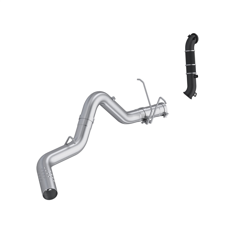 MBRP Exhaust S6050PLM Armor Lite Filter Back Exhaust System for Select Chevrolet Silverado HD, Chevrolet Silverado HD, GMC Sierra HD, GMC Sierra HD