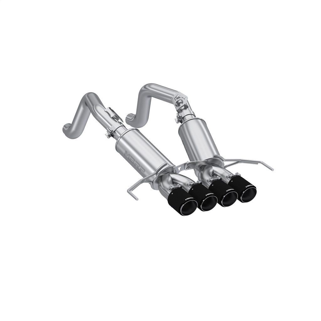 MBRP Exhaust S70303CF Armor Pro Axle Back Exhaust System for Select Chevrolet Corvette