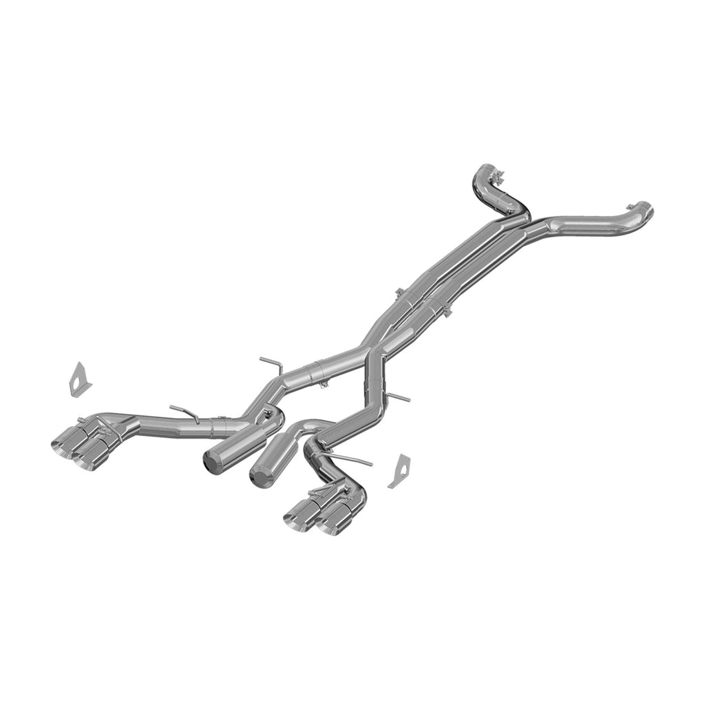 MBRP Exhaust S7033AL Armor Lite Cat Back Exhaust System for Select Chevrolet Camaro