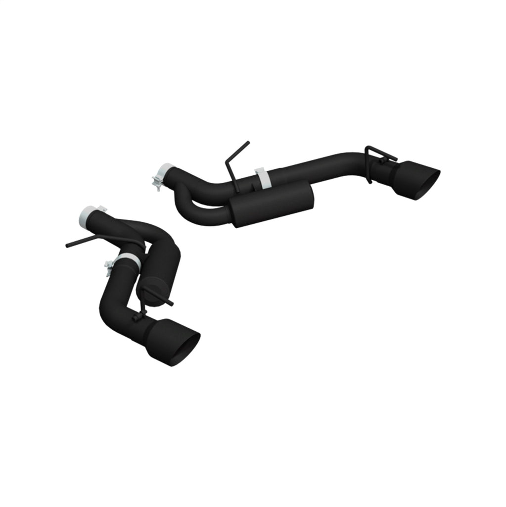 MBRP Exhaust S7034BLK Armor BLK Axle Back Exhaust System for Select Chevrolet Camaro