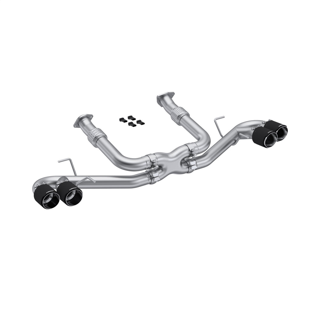 MBRP Exhaust S70423CF Armor Pro Cat Back Exhaust System for Select Chevrolet Corvette