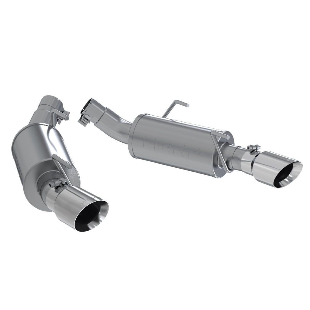 MBRP Exhaust S7200AL Armor Lite Axle Back Exhaust System for Select Ford Mustang