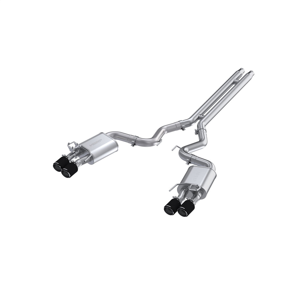 MBRP Exhaust S72093CF Armor Pro Cat Back Exhaust System for Select Ford Mustang