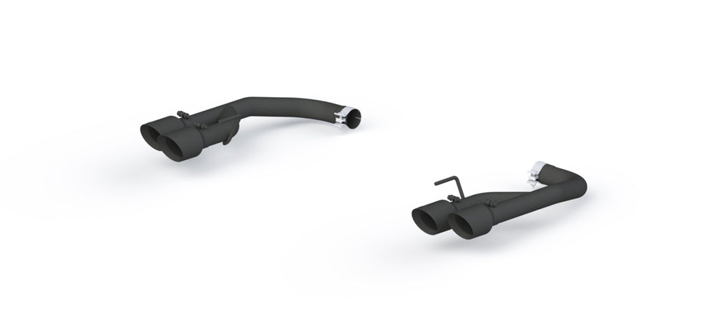 MBRP Exhaust S7211BLK Armor BLK Axle Back Exhaust System for Select Ford Mustang