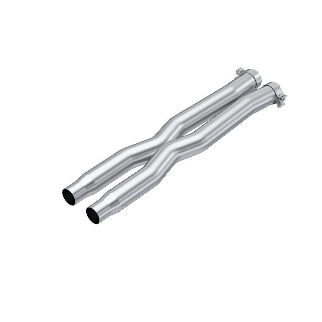 MBRP Exhaust S7215409 Armor Plus Resonator Delete X Pipe for Select Ford Mustang
