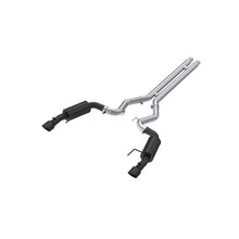 Load image into Gallery viewer, MBRP Exhaust S7239BLK Armor BLK Cat Back Exhaust System for Select Ford Mustang