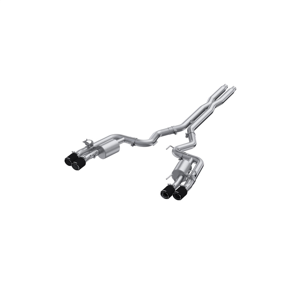 MBRP Exhaust S72553CF Armor Pro Cat Back Exhaust System for Select Ford Mustang