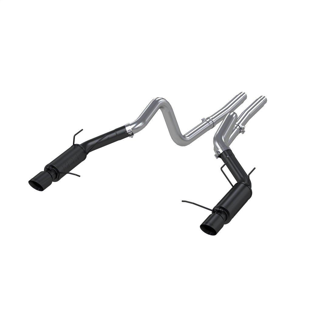 MBRP Exhaust S7264BLK Armor BLK Cat Back Exhaust System for Select Ford Mustang