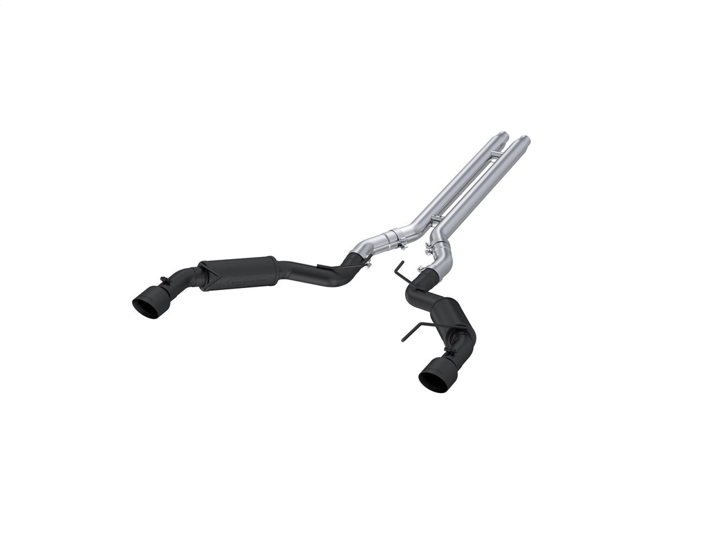 MBRP Exhaust S7278BLK Armor BLK Cat Back Exhaust System for Select Ford Mustang