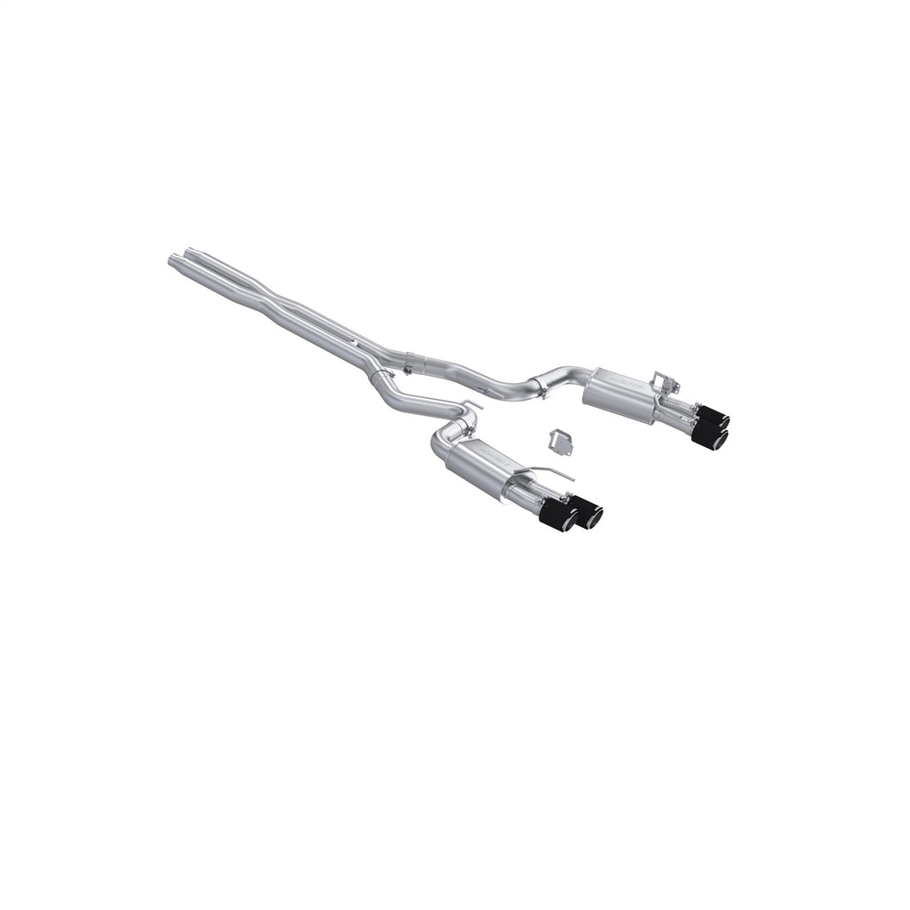 MBRP Exhaust S72803CF Armor Pro Cat Back Exhaust System for Select Ford Mustang