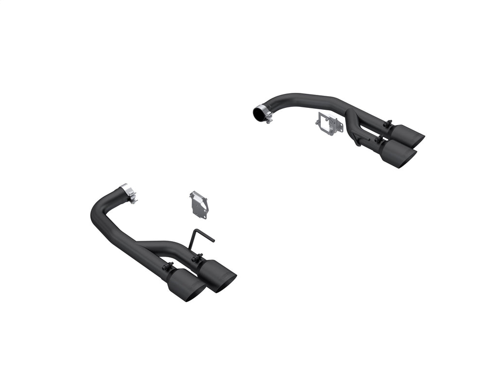 MBRP Exhaust S7281BLK Armor BLK Axle Back Exhaust System for Select Ford Mustang