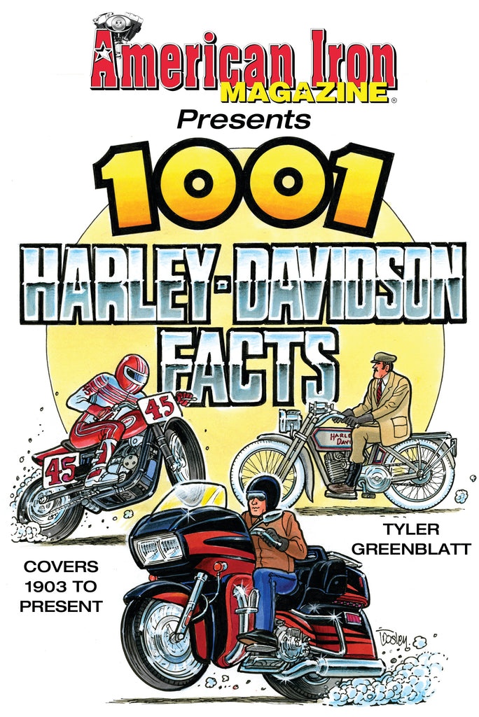 S-A BOOKS CT575 American Iron 1001 Harley Davidson Facts