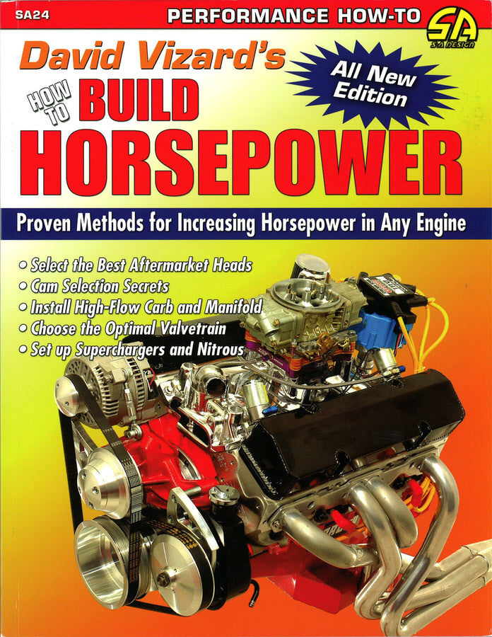 S-A BOOKS SA24 How To Build Horsepower