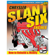 Load image into Gallery viewer, S-A BOOKS SA429 How To Rebuild Chrysler Slant Six Engines