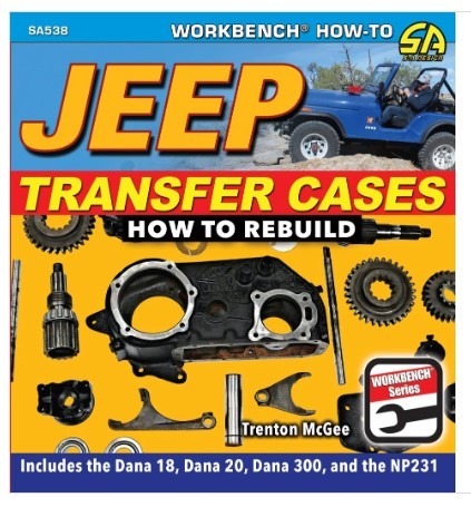 S-A BOOKS SA538 Jeep Transfer Case How to Rebuild