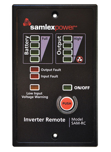 Samlex Inverters SAM-RC SAM-RC Inverter Remote Control w/ 5 meters/16 feet Cable