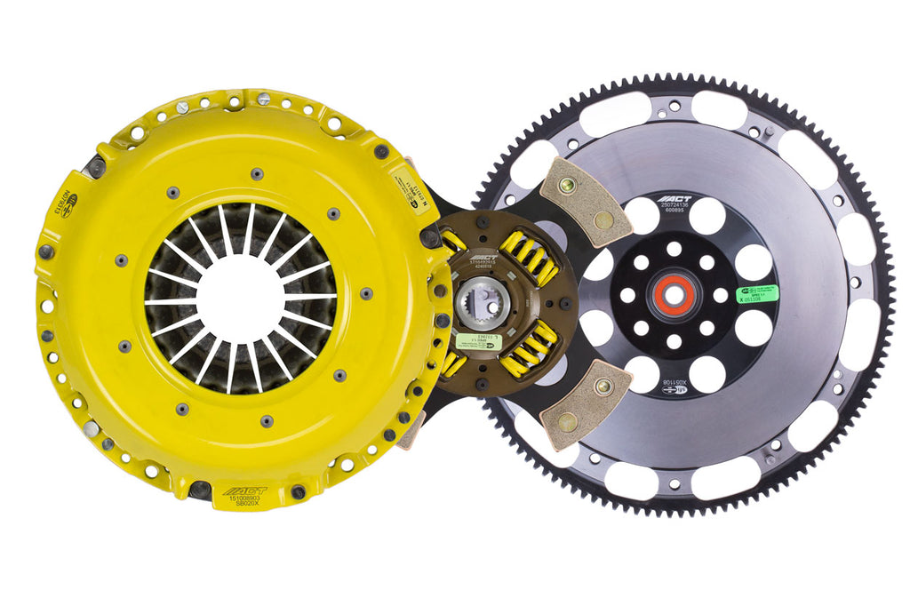 Advanced Clutch SB12-XTG4 ACT Extreme Race Sprung 4 Pad Clutch Kit for Select Subaru Baja, Subaru Forester, Subaru Impreza, Subaru Legacy, Subaru Outback, Subaru WRX