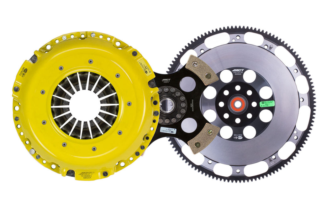Advanced Clutch SB12-XTR4 ACT Extreme Race Rigid 4 Pad Clutch Kit for Select Subaru Baja, Subaru Forester, Subaru Impreza, Subaru Legacy, Subaru Outback, Subaru WRX