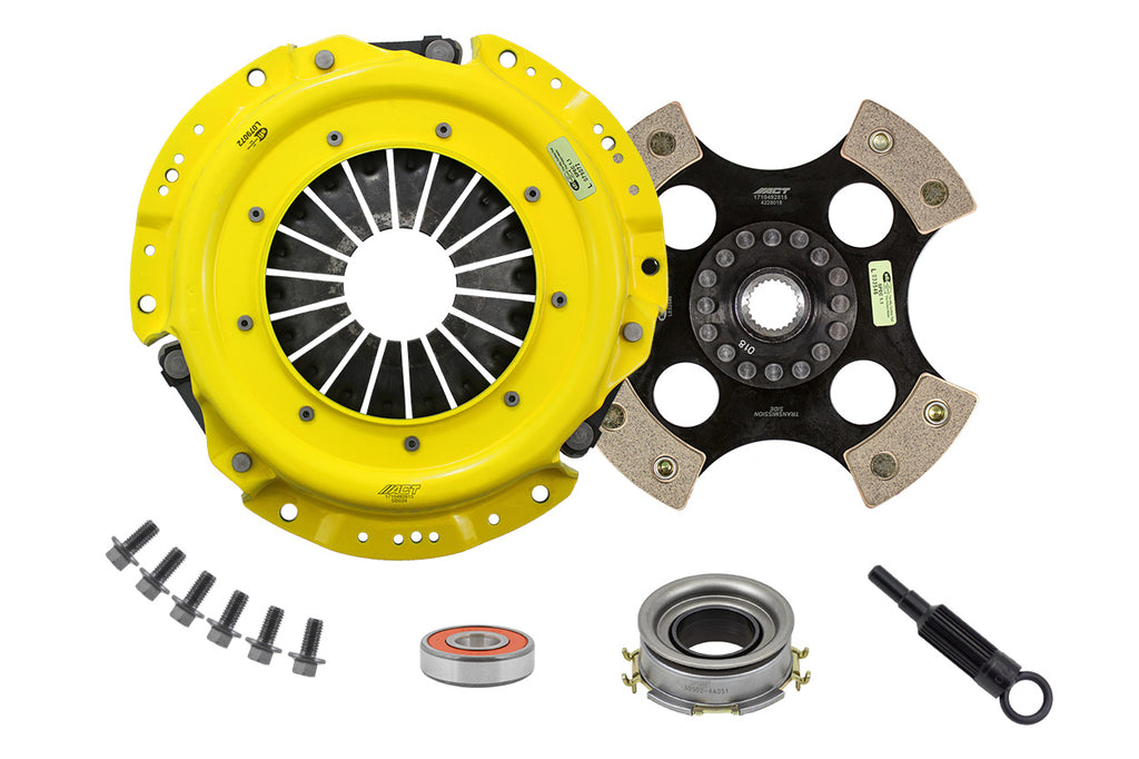Advanced Clutch SB13-HDR4 ACT Heavy Duty Race Rigid 4 Pad Clutch Kit for Select Scion FR-S, Subaru BRZ, Toyota 86