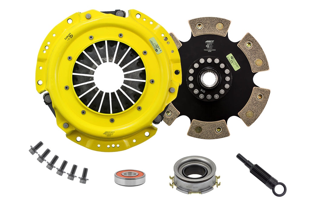 Advanced Clutch SB13-HDR6 ACT Heavy Duty Race Rigid 6 Pad Clutch Kit for Select Scion FR-S, Subaru BRZ, Toyota 86