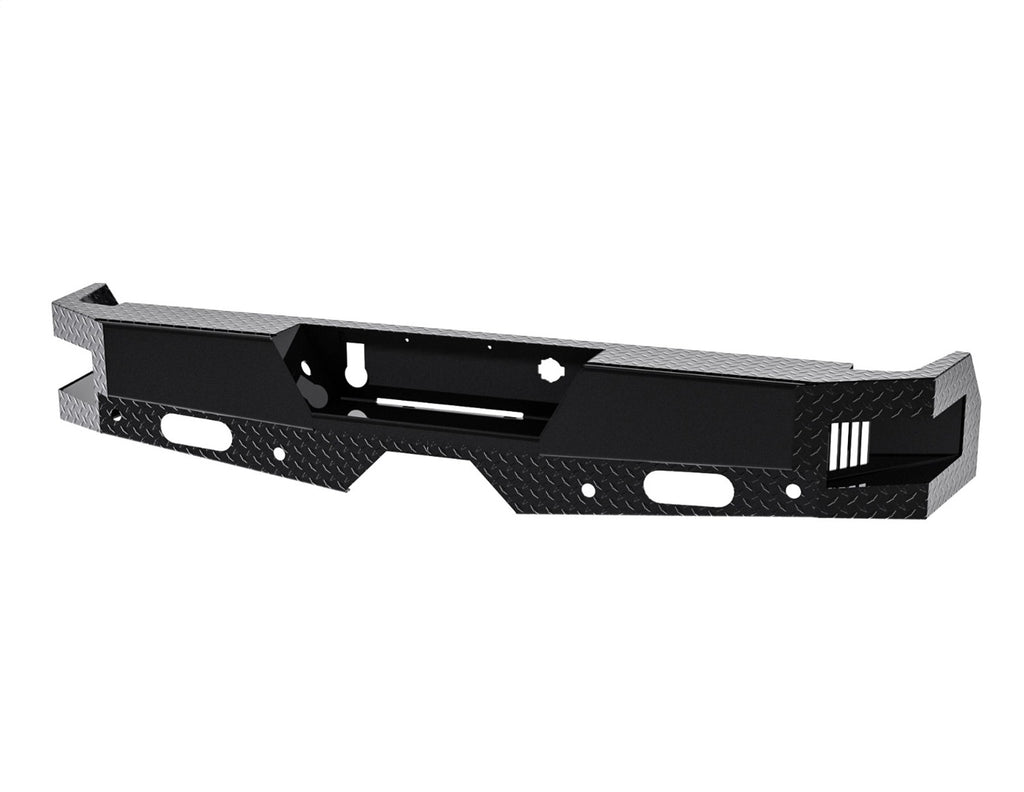 Ranch Hand SBC201BLSL Sport Series Back Bumper for Select Chevrolet Silverado 1500, Chevrolet Silverado HD, Chevrolet Silverado HD, GMC Sierra 1500, GMC Sierra HD, GMC Sierra HD