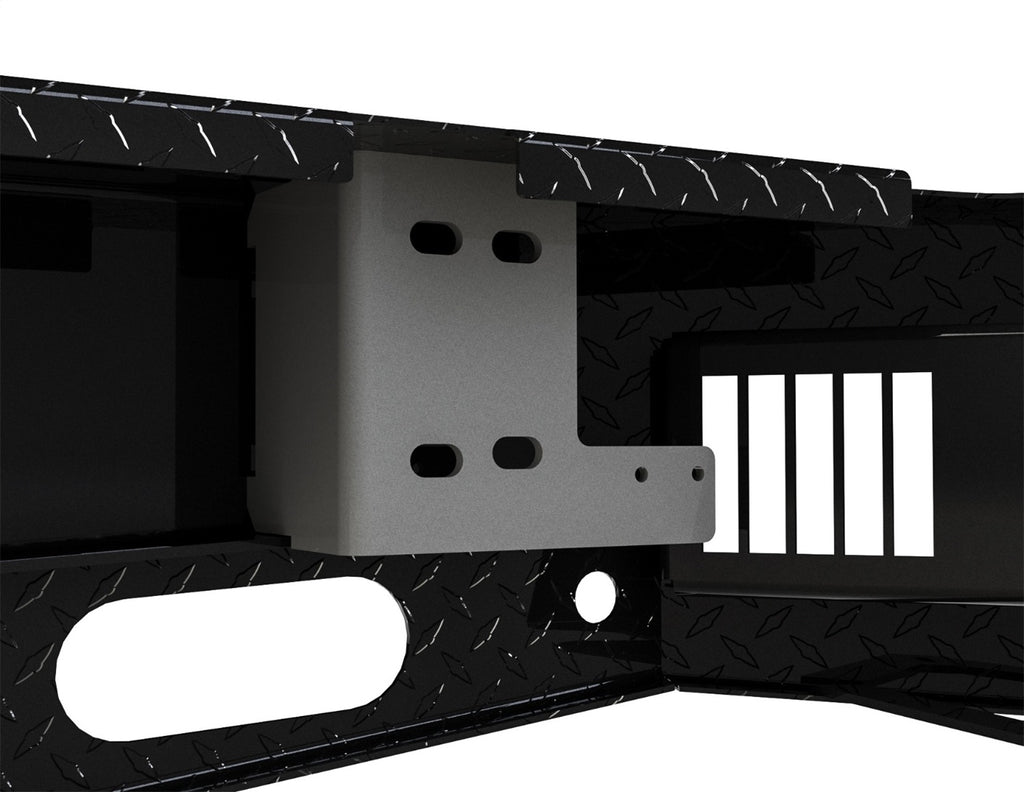 Ranch Hand SBC201BLSL Sport Series Back Bumper for Select Chevrolet Silverado 1500, Chevrolet Silverado HD, Chevrolet Silverado HD, GMC Sierra 1500, GMC Sierra HD, GMC Sierra HD