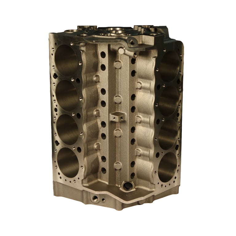 DART 31182115-55 SBC Little M2 Engine Block - 400 Mains 55mm Cam