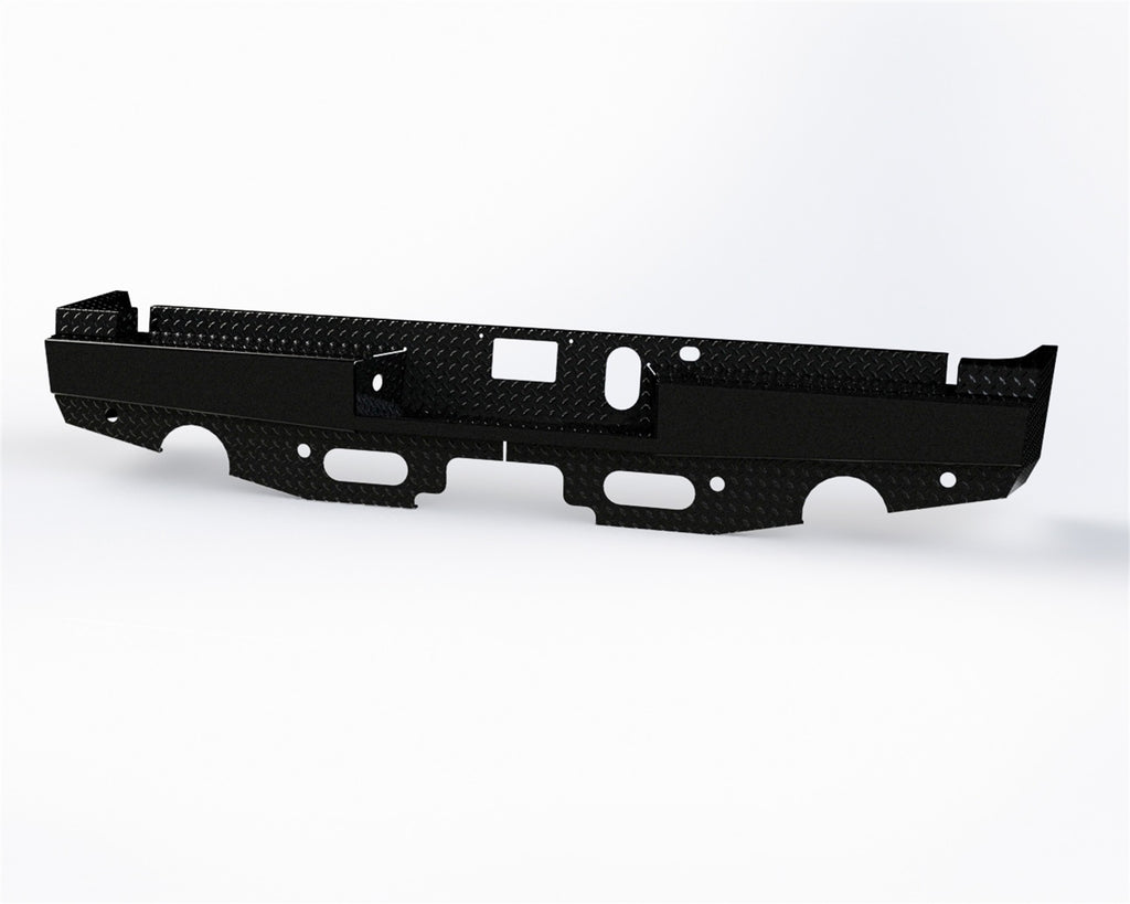 Ranch Hand SBD19HBLSLE Sport Series Back Bumper for Select Ram
