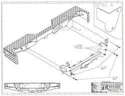 Ranch Hand SBF06HBLSL Sport Series Back Bumper - Truck Part Superstore