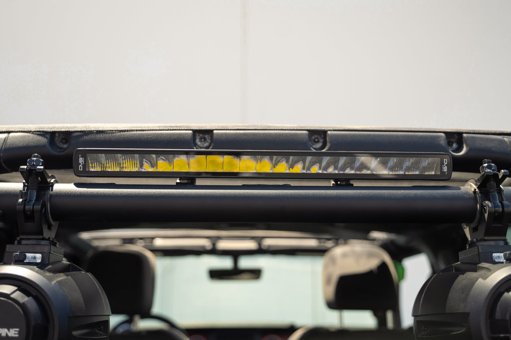 DV8 Offroad SBJL-01 Jeep Wrangler JL Rear Speaker & Light Bar Mount