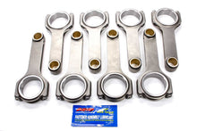 Load image into Gallery viewer, SCAT ENTERPRISES 2-454-6385-2200A BBC 4340 Forged H-Beam Rods 6.385 w/ARP2000