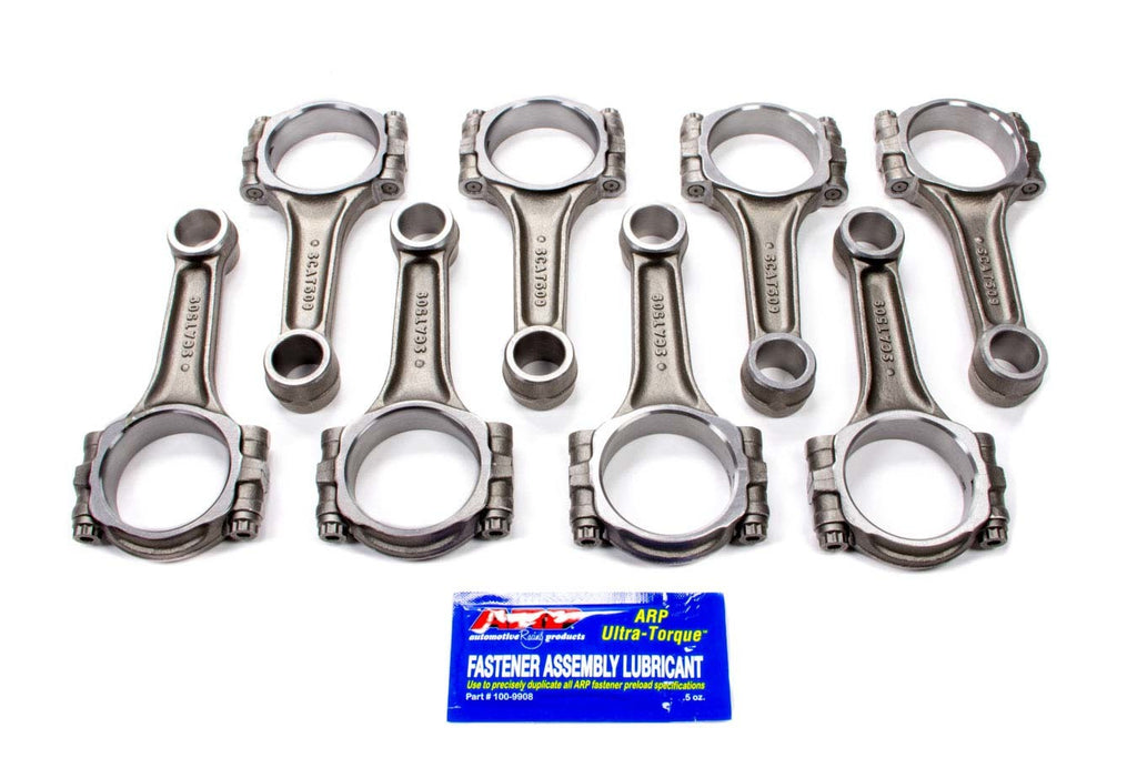 SCAT ENTERPRISES 2-ICR5090P SBF 4340 Forged I-Beam Rods 5.090