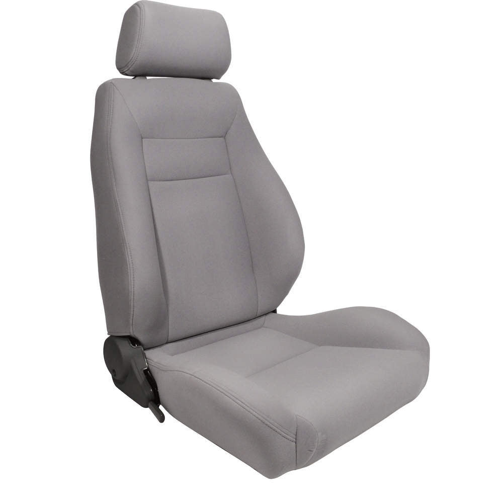 SCAT ENTERPRISES 80-1100-62R Elite 1100 Series Seat Grey Velour RH