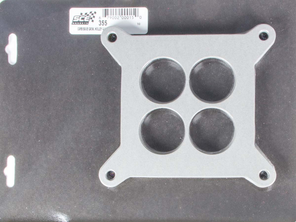 SCE GASKETS 355 Carburetor Gaskets (10) Holley 4-Hole 4-BBL