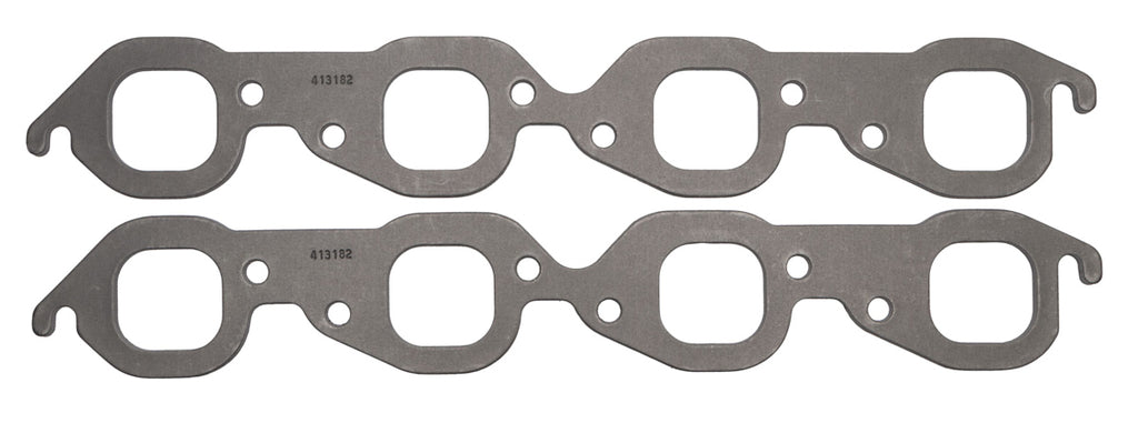 SCE GASKETS 413182 BBC Exhaust Gasket Set Small Square Port